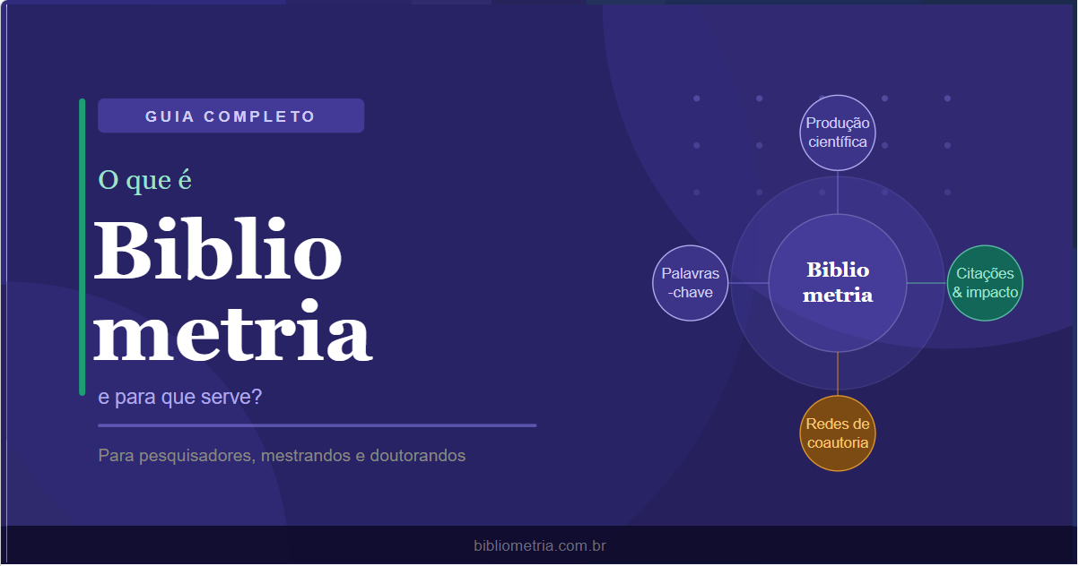 O que é Bibliometria e para que serve? Guia completo para pesquisadores